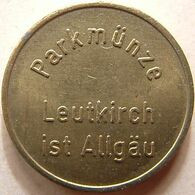 Germ 3471 A - Leutkirch - 21mm B - Parking Token - Parkmünze - Parkeerpenning - Professionals/Firms