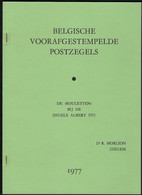 CATALOGUS MORLION BELGISCHE VOORAFGESTEMPELDE POSTZEGELS " ROULETTEN " KONING ALBERT EMISSIE 1915 ! LOT 6000 - Roulettes 1910-19