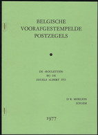 CATALOGUS MORLION BELGISCHE VOORAFGESTEMPELDE POSTZEGELS " ROULETTEN " KONING ALBERT EMISSIE 1915 ! LOT 6000 - Belgien
