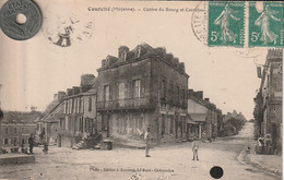 53 - Carte Postale Ancienne De Courcité   Centre Du Bourg - Pre En Pail