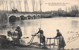 49-LES-PONTS-DE-CE- LE GRAND PONT SUR LE LOUET - Les Ponts De Ce