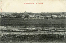 St Clair Sur Epte * Vue D'ensemble Et Panorama De La Commune * Ligne Chemin De Fer De L'eure - Andere & Zonder Classificatie