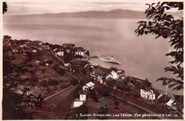 Saint-Gingolph Lac Léman Vue Générale Et Le Lac - Saint-Gingolph