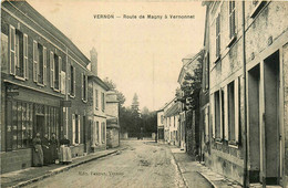 Vernon * Quartier Vernonnet * La Route De Magny * Commerce G. LEROY - Vernon