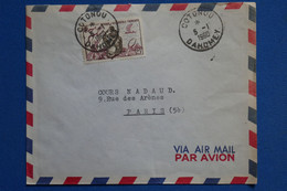 R10 AOF DAHOMEY BELLE LETTRE 1959 PAR AVION COTONOU  POUR PARIS FRANCE+ AFFRANCH PLAISANT - Covers & Documents