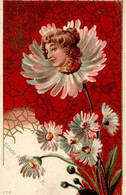 Jugendstil - FRAUEN-BLUME (F.F.8) I Art Nouveau - Andere & Zonder Classificatie