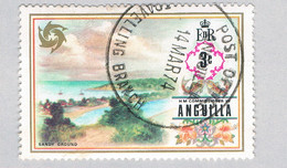 Anguilla 147 Used Sandy Ground 2 1972 (BP54814) - Anguilla (1968-...)