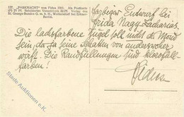 FIDUS 127 - Parknacht - AUTOGRAPH - Von FIDUS Persönlich Geschrieben Mit Autogramm I - Fidus