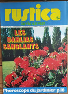 Rustica_N°133_16 Juillet 1972_des Marquises En Veranda:la Maison De  Verre_les Algues Miracles - Jardinería