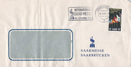Saar Brief Met Michelno. 359 "Int. Saar-Messe 1956" 13-04-56 (1096) - Altri & Non Classificati
