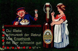 Bier Berlin (1000) Engelhardt Bier I-II (leicht Abgestoßen) Bière - Publicité