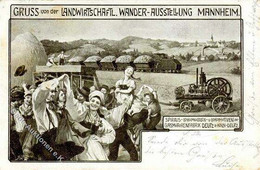 Landwirtschaft Mannheim Wanderausstellung 1902 II (Ränder Abgestoßen, Fleckig) Paysans - Ausstellungen