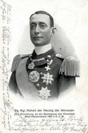 Adel Ausland Kgl. Hoheit Herzog Der Abruzzen 1911 II (Eckbug, Fleckig) - Familias Reales