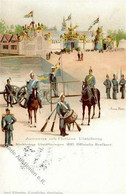 Militär Schweden Ausstellung  Lithographie 1897 I-II Expo - Uniformes