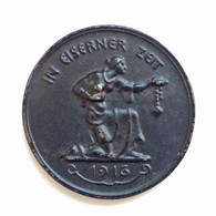 Propaganda WK I Orden Medaille In Eiserner Zeit 1916 I-II - Geschiedenis