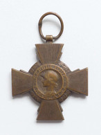 WK I Orden Frankreich Kriegsverdienstkreuz 1918 Bronze I-II - Sonstige & Ohne Zuordnung