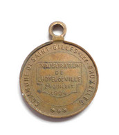 WK I Orden Medaille Belgien Eröffnung Des Rathauses Saint Gilles Lez Bruxelles 1904 I-II - Otros & Sin Clasificación