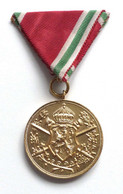 WK I Orden Medaille Bulgarien Weltkrieg Erinnerungs Medaille 1915 - 1918 Am Band I-II - Andere & Zonder Classificatie