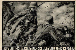 Regiment Bayer. Sturm Bataillon Nr. 15 1917 I-II - Regimente