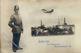 Regiment Großenhain (O8280) 3. Kgl. Sächs. Kompanie D. Kgl. Preuss. Flieger Bat. Nr. 1 1914 I-II - Regiments