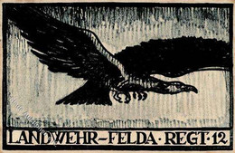Regiment Nr. 12 Landwehr Felda 1918 I-II - Regimente