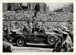 REICHSPARTEITAG NÜRNBERG 1933 WK II - Der Führer Und Röhm Beim Vorbeimarsch I - Guerra 1939-45