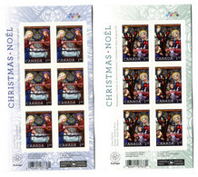RC 20206 CANADA BK 471 + 472 NOEL CHRISTMAS CARNET COMPLET BOOKLET MNH NEUF ** - Carnets Complets