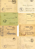 SS Feldpost WK II Lot Mit 11 Belegen I-II - Guerra 1939-45