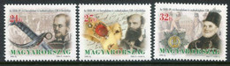 HUNGARY 1999 Freedom Fighters Of 1848 MNH / **..  Michel 4529-31 - Ongebruikt