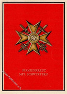 Orden WK II Spanienkreuz Mit Schwertern AK  I-II - Oorlog 1939-45