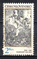 Tchécoslovaquie 1982 Mi 2664 (Yv 2485), Obliteré, Varieté, Position 41/1 - Variedades Y Curiosidades