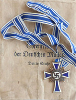 WK II Orden Ehrenkreuz Der Mutter Dritte Stufe I-II - Oorlog 1939-45