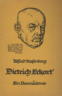 Buch WK II Ein Vermächtnis Eckart, Dietrich Hrsg. Rosenberg, Alfred 1938 Zentralverlag Der NSDAP Franz Eher Nachf. 252 S - Oorlog 1939-45