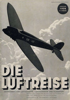 Buch Luftfahrt Zeitschrift Die Luftreise Hrsg. Schack, Friedrich V. 1939 Verlag Für Speziallitertur V. Schack 24 Seiten  - Andere & Zonder Classificatie