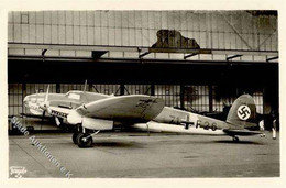 Flugwesen WK II Kampfflugzeug Heinkel He 111K Foto AK I-II Aviation - Other & Unclassified