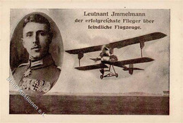 Fliegerasse (WK I) Piloten Immelmann Leutnant 1916 I-II - Andere & Zonder Classificatie