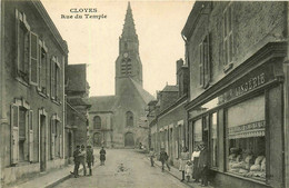 Cloyes * La Rue Du Temple * Commerce Magasin Mode Lingerie SERREAU ? - Cloyes-sur-le-Loir