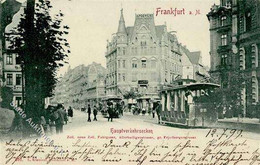 FRANKFURT/Main - PFERDESTRASSENBAHN An Den Hauptverkehrsecken I - Andere & Zonder Classificatie