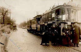 Straßenbahn Hannover (3000) Ricklingen Foto AK 1916 I-II - Sonstige & Ohne Zuordnung