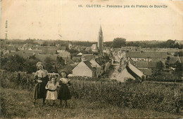 Cloyes * Panorama Pris Du Plateau De Bouville * Villageois - Cloyes-sur-le-Loir