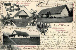 Kolonien Deutsch Ostafrika Usumbura Militärstation 1904 I-II Colonies - Non Classificati