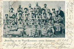 Kolonien Togo Togo-Karawane 1902 II- (Stauchung, Riss, Marke Entfernt) Colonies - Sin Clasificación