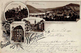 Vorläufer 1892 Wertheim (6980) II (Eckbug) - Autres & Non Classés