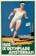 AMSTERDAM OLYMPIA 1928 - Sign. Künstlerkarte Mit S-o! I - Olympische Spelen