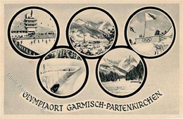 WINTER-OLYMPIA GARMISCH-PARTENKIRCHEN 1936 WK II - Olympiaort Garmisch I - Olympic Games