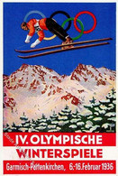 WINTER-OLYMPIADE GARMISCH-PARTENKIRCHEN WK II - S-o I - Olympic Games