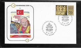 Thème Papes - Vatican - Enveloppe - TB - Papas