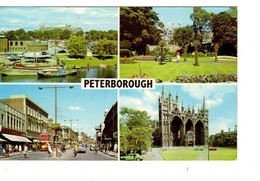 Peterborough The Cathedral Bishop's Road Gardens Bridge Street River Nene - Altri & Non Classificati