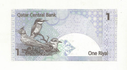 BILLET NEUF QUATAR  1 RIYAL  THEME OISEAUX. - Qatar