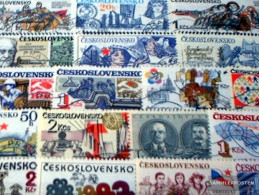 Czechoslovakia 50 Different Special Stamps - Lots & Serien